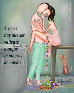 Prefiero Mostrarme Aunque me Rompan el Alma a Vivir Escondido