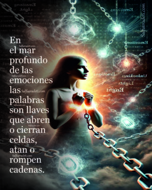 Las palabras son llaves que abren o cierran puertas