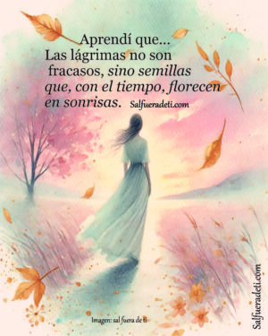 La calma, la paz interior a veces no se busca, te encuentra