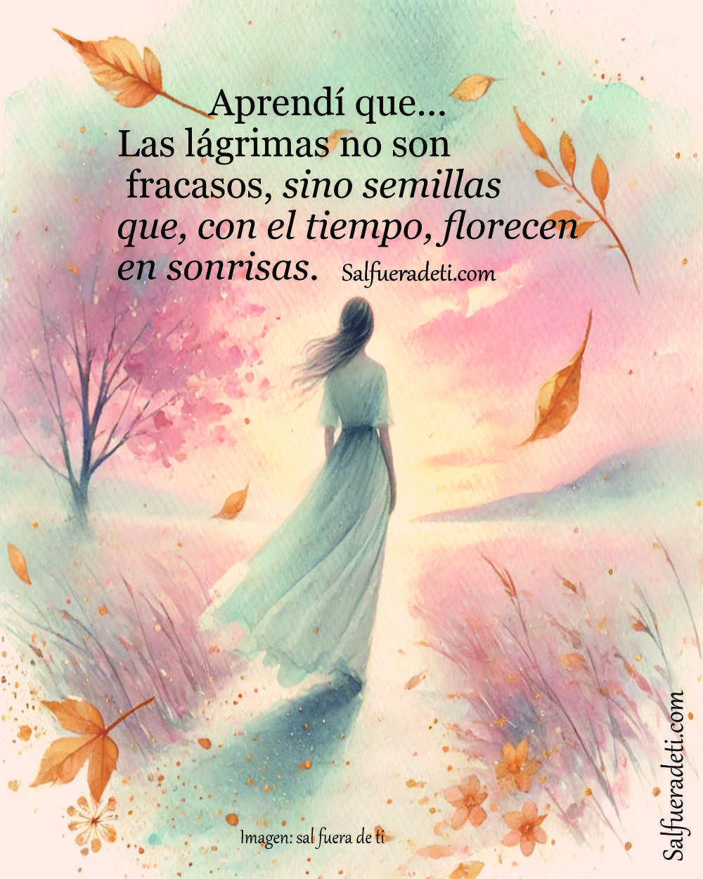 La calma, la paz interior a veces no se busca, te encuentra