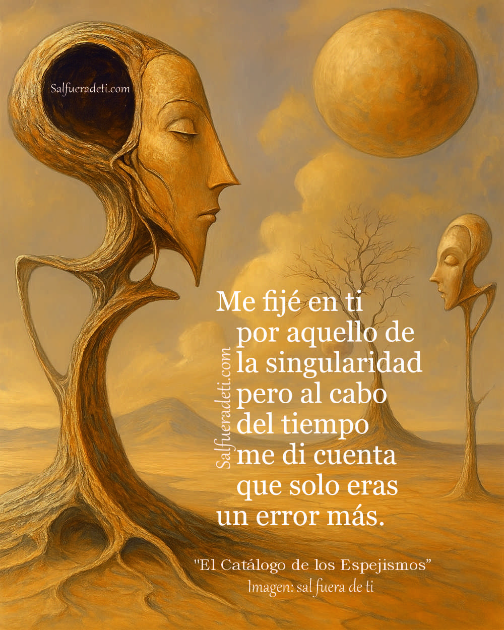 Una obra de arte digital en estilo retrato con un efecto suave y pictórico, predominantemente en tonos azules y blancos apagados. Una persona con los ojos cerrados y una expresión serena es el foco central. Lleva un sombrero oscuro de ala ancha que proyecta una sombra sobre su frente. El fondo es una mezcla nebulosa de azules y blancos, lo que sugiere una atmósfera onírica o introspectiva.